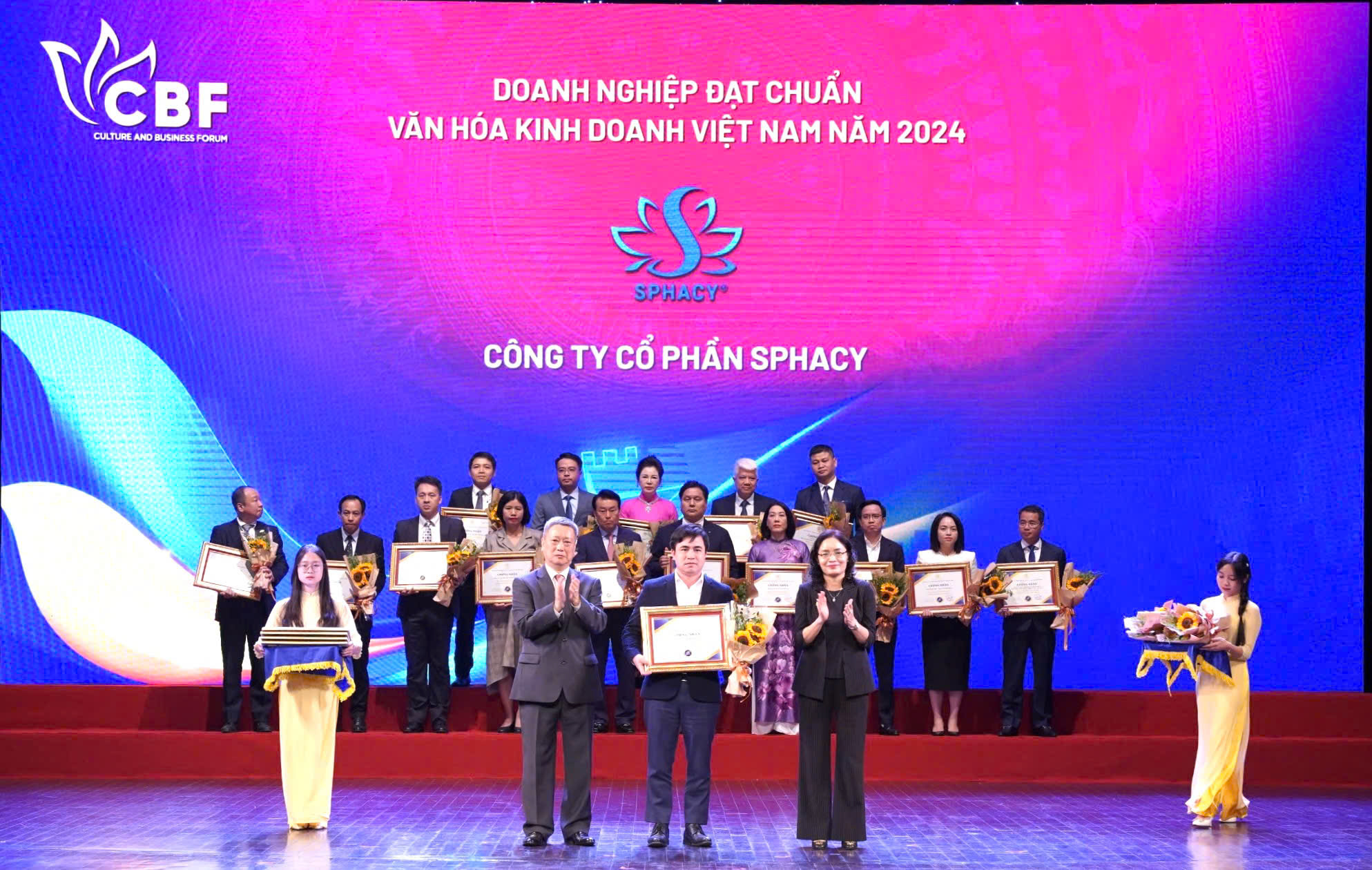 SPHACY – Doanh nghiệp đạt chuẩn Văn hóa kinh doanh Việt Nam năm 2024