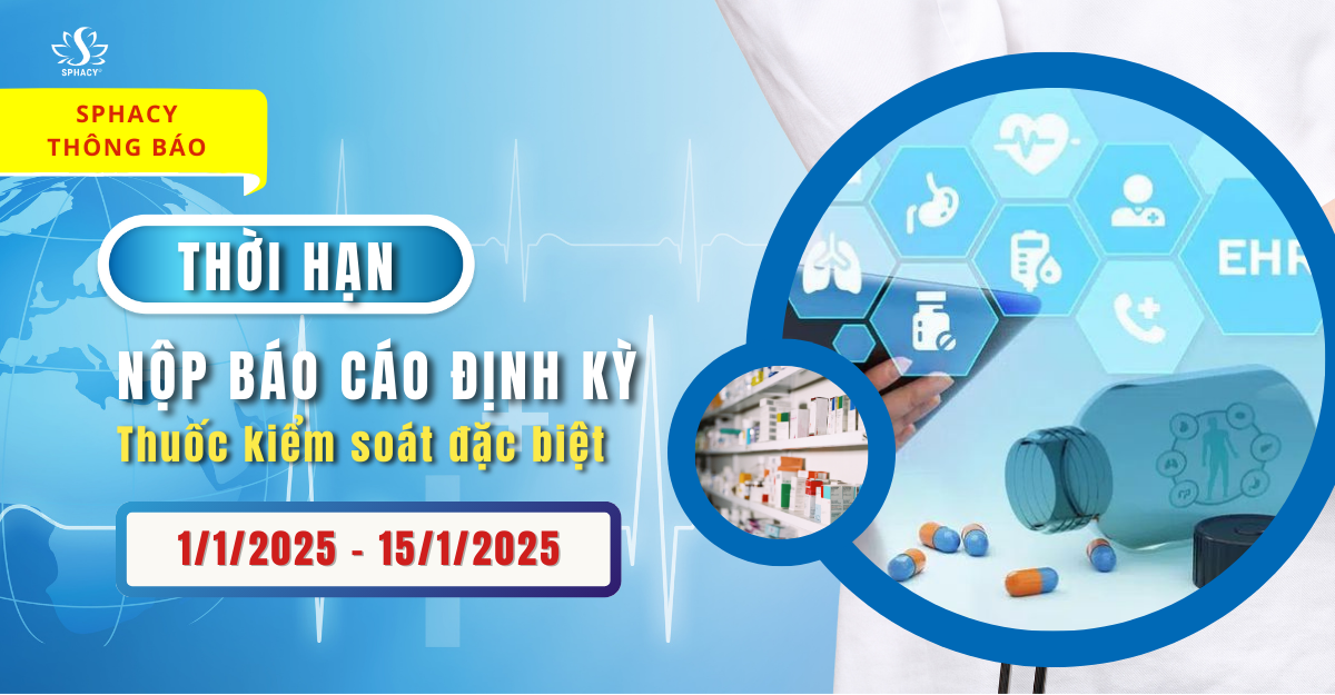 Cảnh Báo Nhà Thuốc: Kỳ Báo Cáo Thuốc Kiểm Soát Đặc Biệt Đang Đến Gần